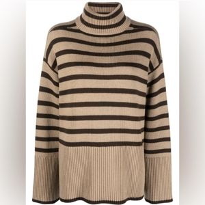 Toteme Signature Striped Turtleneck